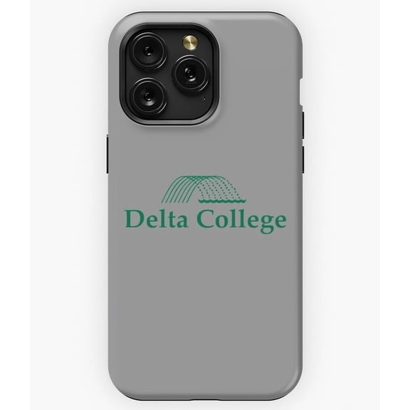 Delta College Michigan Community College Graphic A3785 Phone Case for iPhone 11 to 17 Pro Max