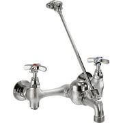 Delta Commercial Two Handle 8 Wall Mount Service Sink Faucet in Chrome 28T9