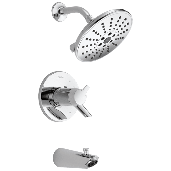 Delta Compel: TempAssure® 17T Series H2Okinetic® Tub & Shower Trim