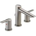 thumbnail image 1 of Delta Compel Two Handle Widespread Bathroom Faucet, Stainless, 1 of 2