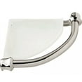 thumbnail image 1 of Delta Corner 8.75"W x 10.26"D Wall Shelf With Assist Bar, Brushed Nickel, 1 of 2