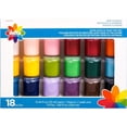 thumbnail image 1 of Delta Creative 18 Piece Acrylic Craft Paint Pot Set, 7.92 fl oz, Multicolor, 960360006, 1 of 3