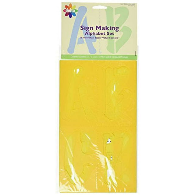 5" Alphabet Stencils