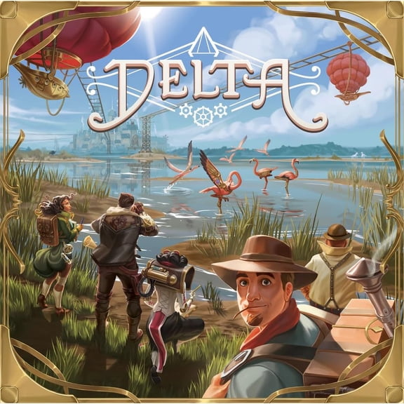 Delta - Crystal Collection Game by Game Brewer - Games for Game Night - 2 to 4 Players E11
