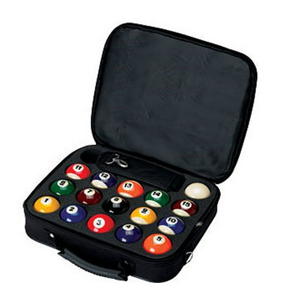 Delta Cue 16-Ball Slot Durable Nylon Case w/ Carry Handle (2-1/4 Slots)