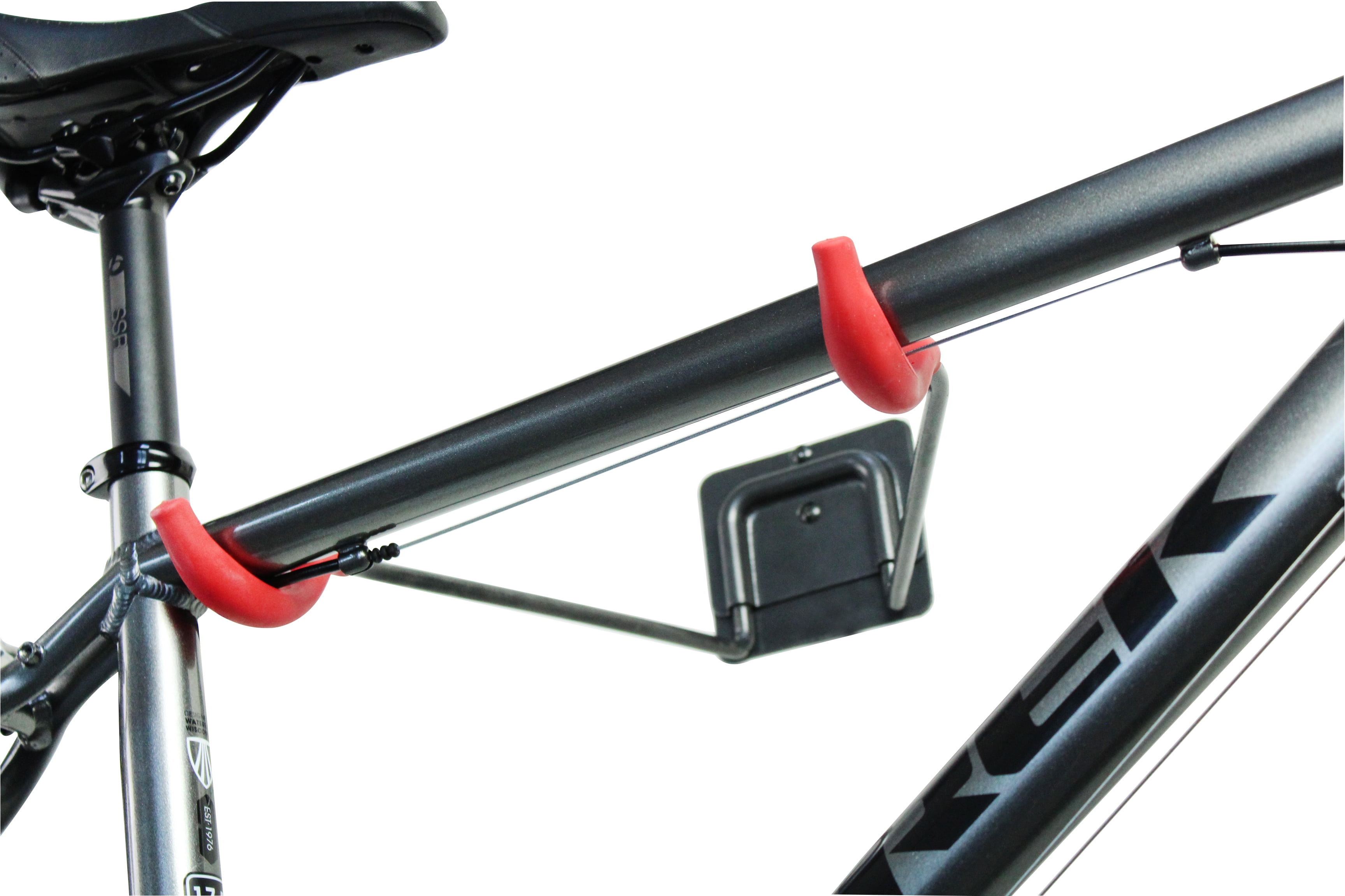 Delta Cycle Single Bike Storage Hook Horizontal Wall Mount Rack