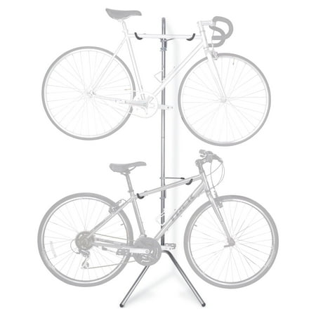 Delta Cycle Two Bike Gravity Pole Stand Indoor Bicycles Rack