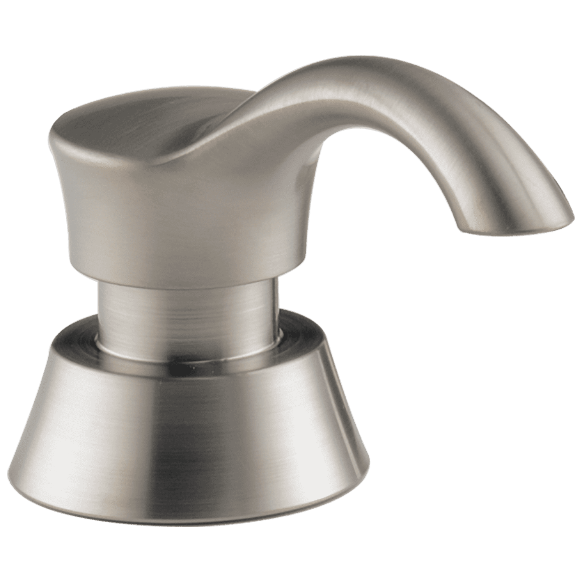 Sleek Stainless Steel Modern Kitchen Soap Dispenser