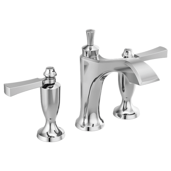 Delta Dorval: Two Handle Widespread Bathroom Faucet