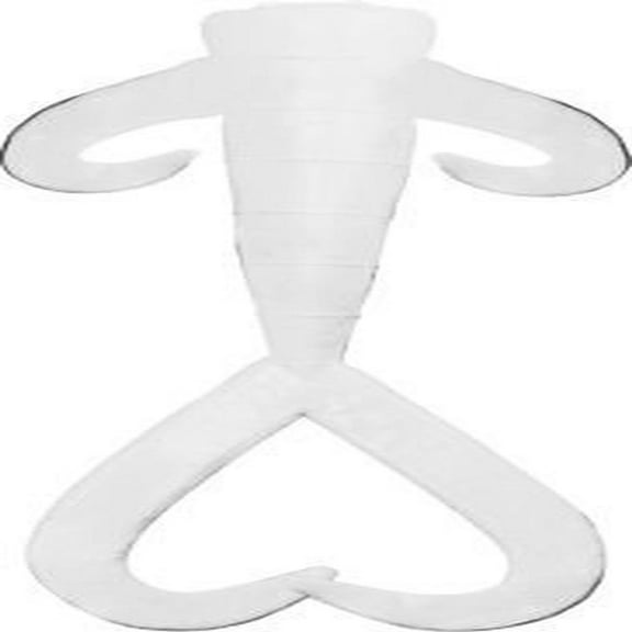 Delta Double Fin 8 White 2Pk fishing-equipment