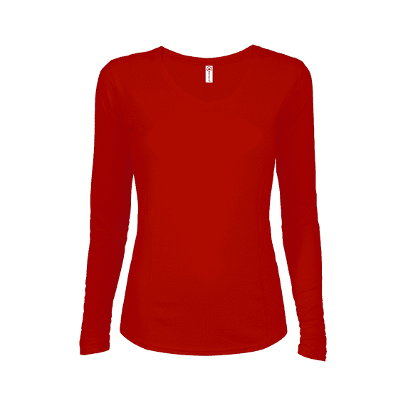 Delta Dri 30/1's Women's Performance Long Sleeve Tee - 56535L