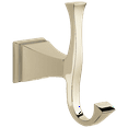 thumbnail image 1 of Delta Dryden Double Robe Hook, Polished Nickel, 1 of 2