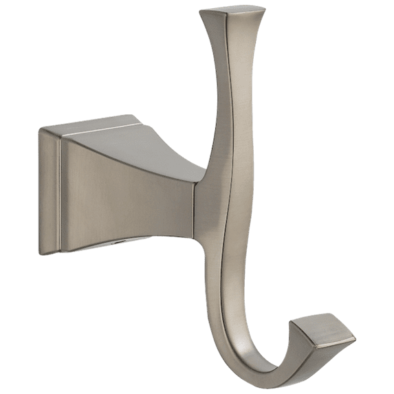 Delta Dryden Double Robe Hook, Stainless