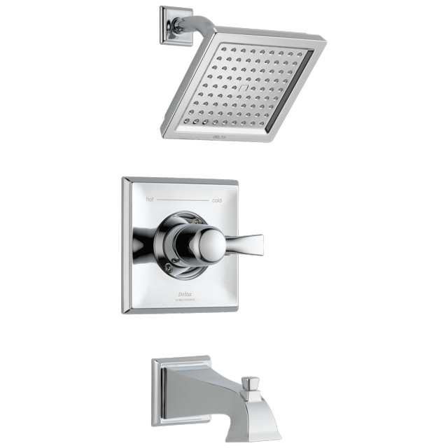 Delta Dryden Monitor® 14 Series Tub & Shower Trim in Chrome T14451