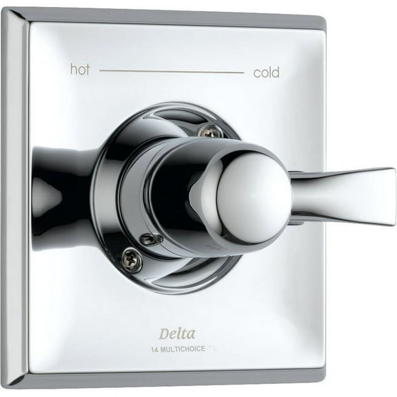 Delta Dryden MonitorÂ® 14 Series Valve Only Trim in Chrome