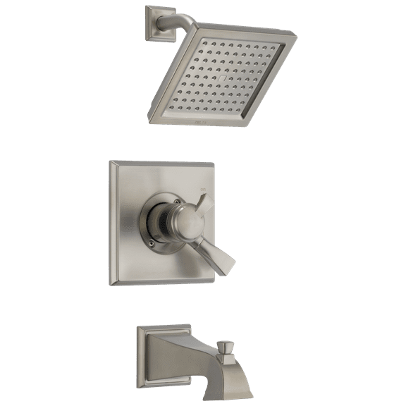 Delta Dryden Monitor 17 Series Tub & Shower Trim, Stainless