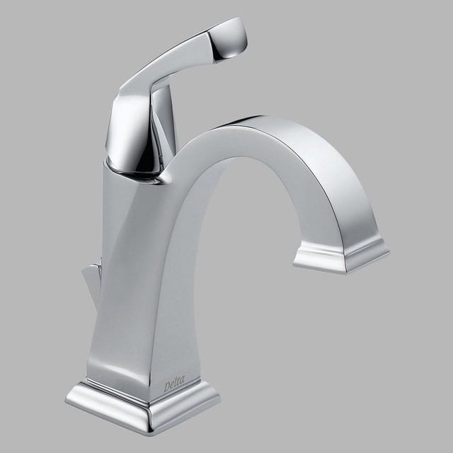 Delta Dryden Single Handle Bathroom Faucet in Chrome 551-DST - Walmart.com