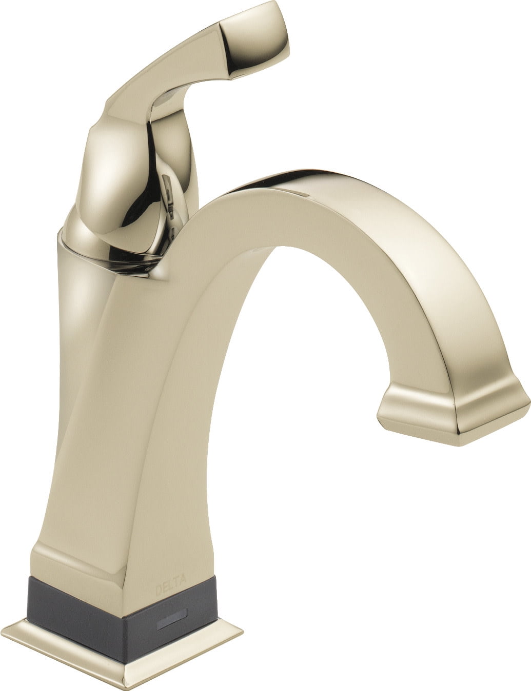 Delta Dryden Single Handle Bathroom Faucet with Touch2O.xt Technology, Polished Nickel