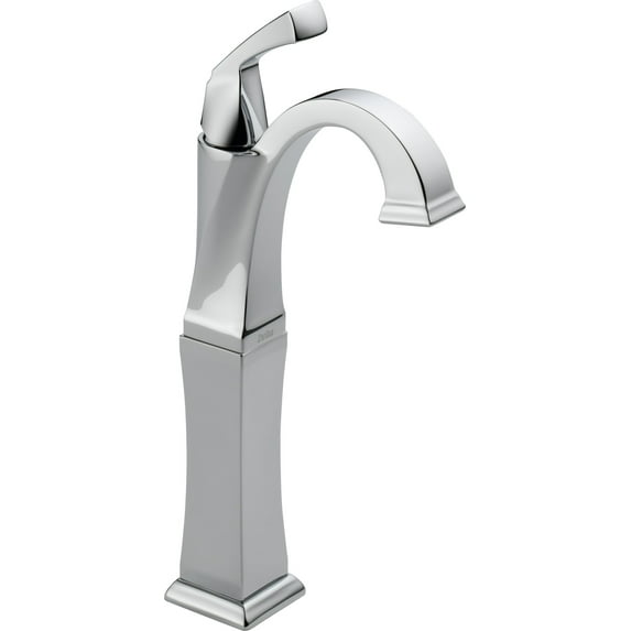 Delta Dryden Single Handle Vessel Bathroom Faucet, Chrome