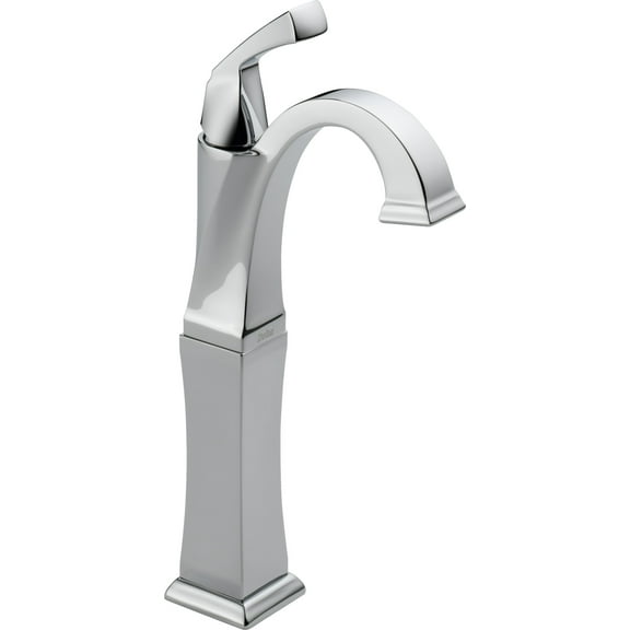 Delta Dryden Single Handle Vessel Bathroom Faucet, Chrome