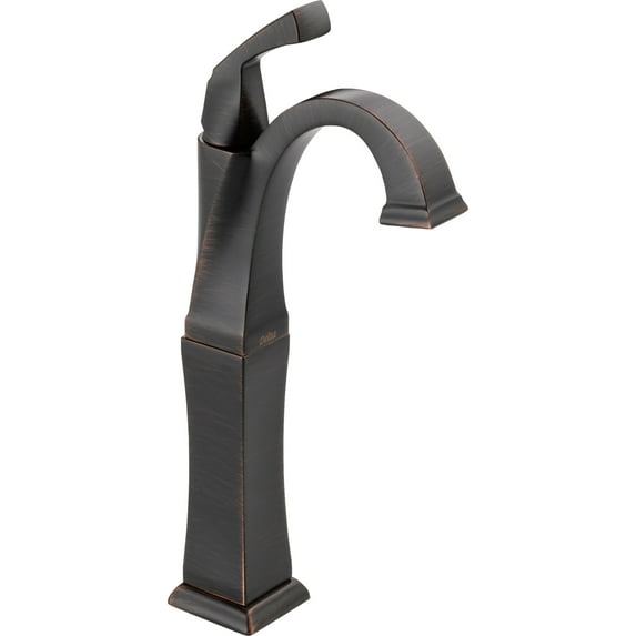 Delta Dryden Single Handle Vessel Bathroom Faucet, Venetian Bronze