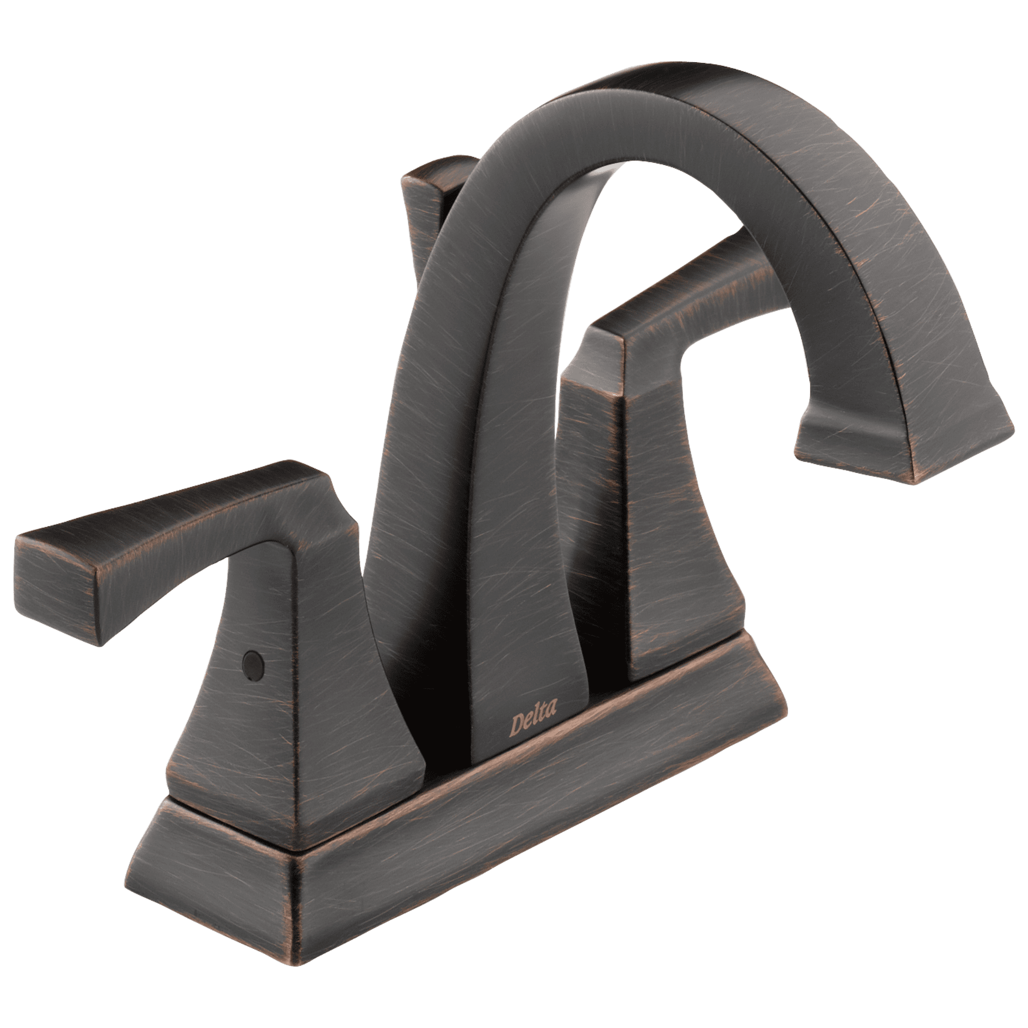 Eco-Friendly Modern Venetian Bronze Centerset Bathroom Faucet