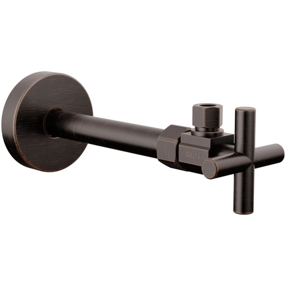 Delta DT022201-RB Angled Supply Stop Valve - Bronze