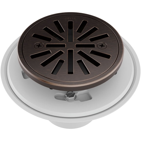 Delta Dt061411 4" Tile-In Round Shower Drain - Bronze