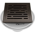 thumbnail image 1 of Delta Dt062412 4" Tile-In Square Shower Drain - Bronze, 1 of 7