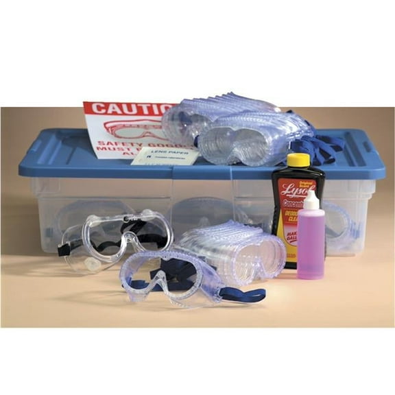 Delta Education 110-8370 Safety Goggle Kit - Grade 5-12