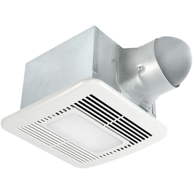 Delta Electronics SIG80-110LED 80-110 CFM Exhaust Bath Fan with Dimmable  LED Night Light - Walmart.com