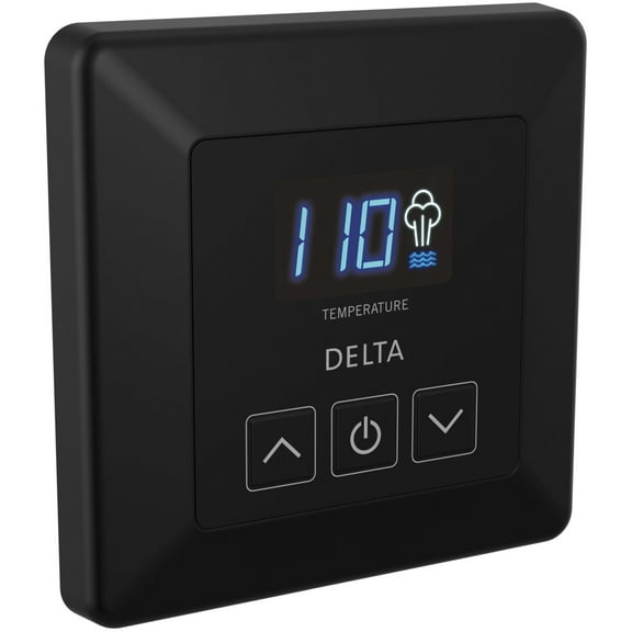 Delta Ep103305 Simplesteam Transitional Square Steam Shower Control Unit - Black
