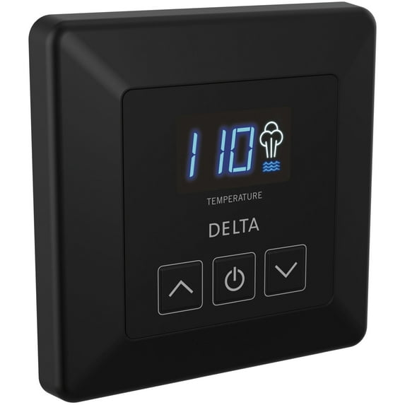 Delta Ep103305 Simplesteam Transitional Square Steam Shower Control Unit - Black