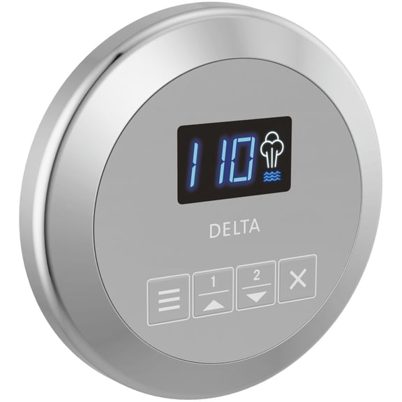 Delta Ep103307 Steamscape Contemporary Round Steam Shower Control Unit - Lumicoat Chrome