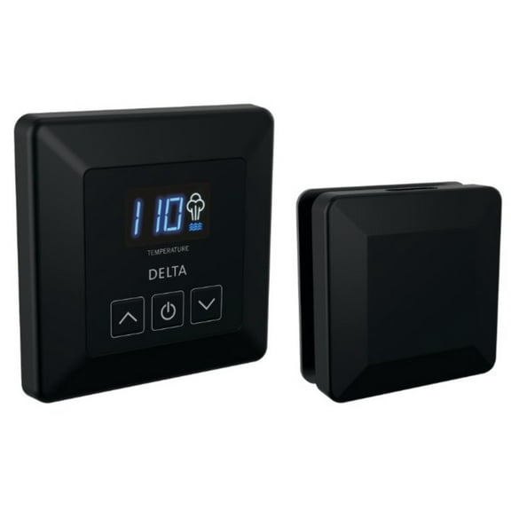 Delta EP103350BL Simplesteam Transitional Square Steam Shower Control Unit And Steam Head