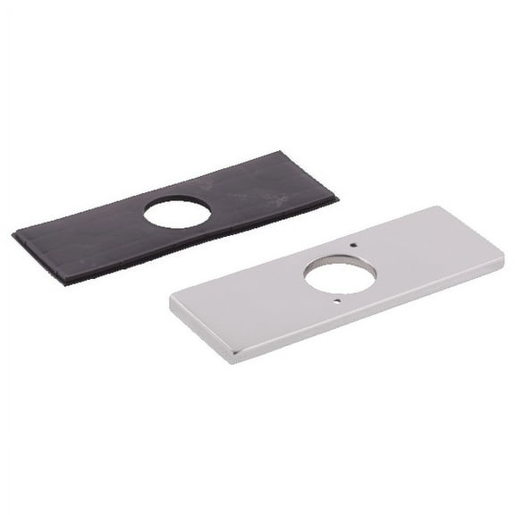 Delta Escutcheon & Gasket - 3 Hole in Chrome