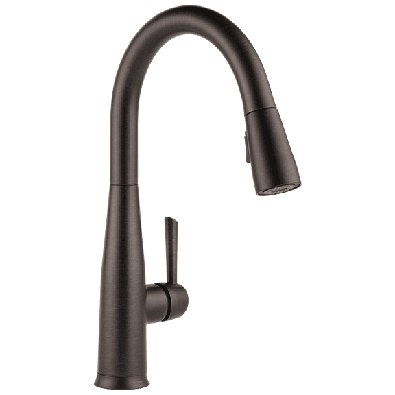 Delta Essa Single Handle Pull-Down Kitchen Faucet with Touch2O Technology in Venetian Bronze 9113T-RB-DST