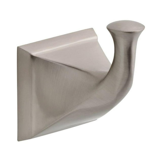 Delta Everly Single Towel Hook in SpotShield Brushed Nickel EVE35-BN - New