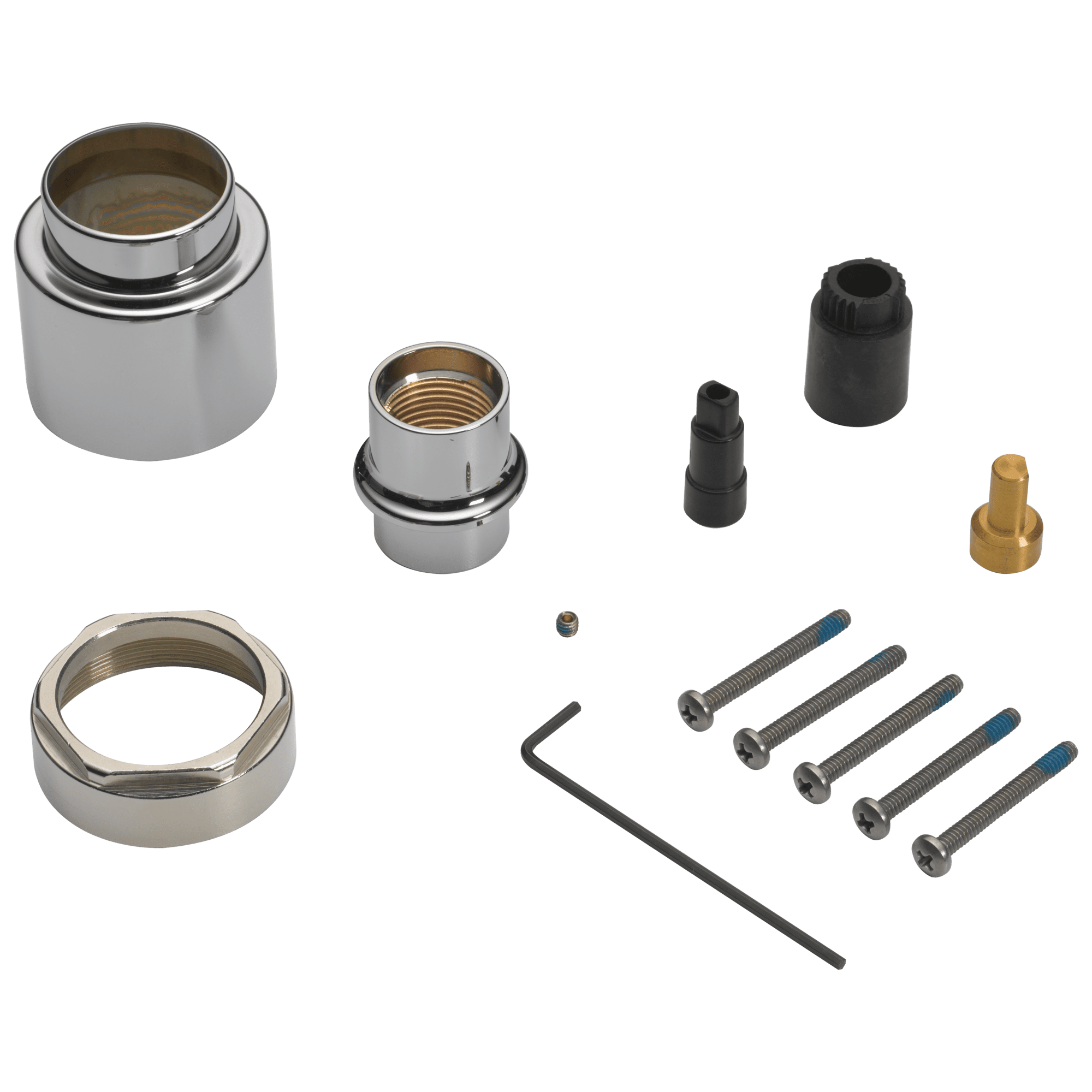 Chrome Stainless Steel Extension Kit for Tub and Shower Faucets