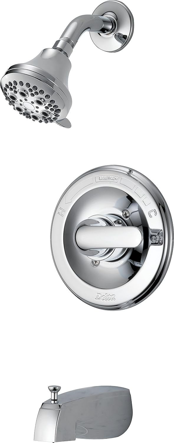 Chrome Multi-Function Wall Mounted Shower Faucet Set