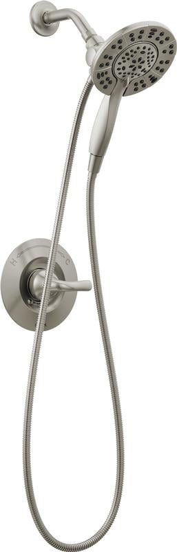 Arvo Brushed Nickel Multi-Head Wall Mounted Shower System