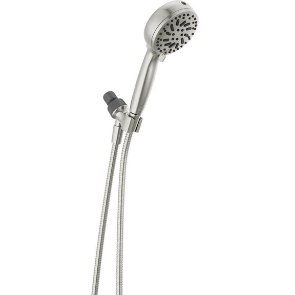 Delta 6-Setting Hand Shower with Cleaning Spray - 75740SN - Spotshield Brushed Nickel