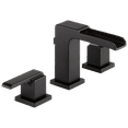 thumbnail image 1 of Delta Ara Two-Handle Widespread Channel Bathroom Faucet - 3568LF-BLMPU - Matte Black, 1 of 4