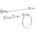 thumbnail image 1 of Delta Faucet CLL63-PC Carlisle 3 Piece Bath Hardware Kit, Polished Chrome, 1 of 3