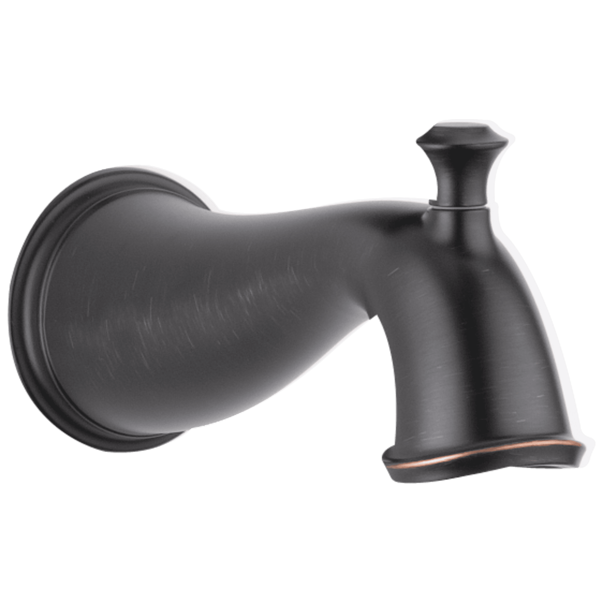 Venetian Bronze Wall Mounted Tub Spout with Diverter