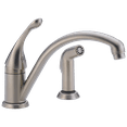thumbnail image 1 of Delta Collins Single-Handle Kitchen Faucet with Spray - 441-SS-DST - Stainless, 1 of 2