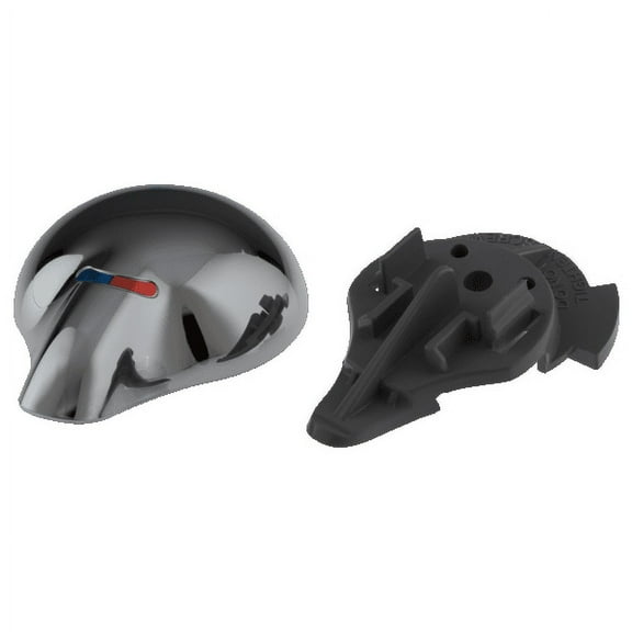 Delta Faucet Delta Temperature Knob & Cover, Chrome