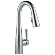 Delta Essa Single Handle Pull-Down Bar/Prep Kitchen Faucet in Arctic Stainless 9913-AR-DST