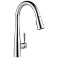 thumbnail image 1 of Delta Essa Single Handle Pull-Down Kitchen Faucet in Chrome 9113-DST, 1 of 7