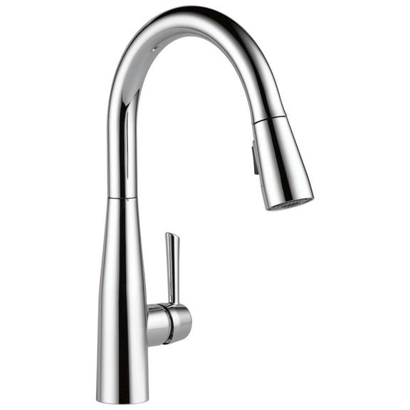 Delta Essa Single Handle Pull-Down Kitchen Faucet in Chrome 9113-DST